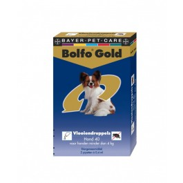 Bolfo Gold Hond 40 <4kg