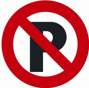 Bord Parkeren Verboden (symbool)
